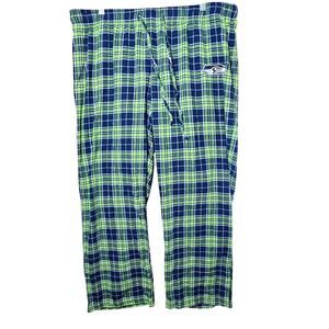 NFL Team Apparel Seattle Seahawks Cotton Blend Lounge Pants Size XL